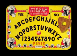 Magic Marvel The Wonder Answer Board (yellow)-Lee Industries, Chicago, IL c. 1944