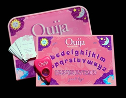 Ouija (pink)-Parker Brothers, Hasbro, Pawtucket, RI 2008