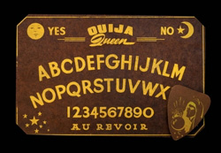 Ouija Queen (hardboard)-American Novelty Company, Omaha, NE c. 1943 - c. 1945