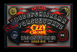 Ouija-Ozzy Osbourne Collector's Edition-USAopoly (Lic-Hasbro), Carlsbad, CA 2011