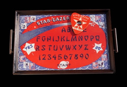 Star Gazer Mystical Question Board Tray-Alice Lee Manufacturing, Chicago, IL c. 1944