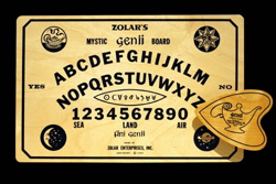 Zolar's Mystic Genii Board-Zolar Enterprises, New York, NY 1965